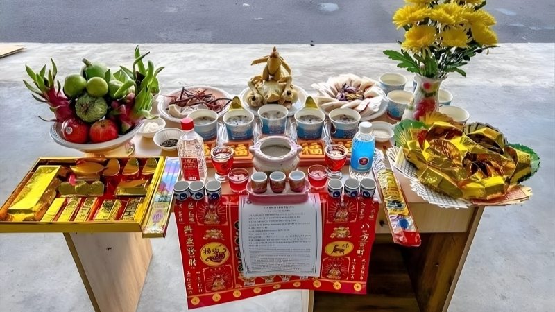 Xem ngày tốt nhập trạch trong tháng 8 năm 2026 Tham khảo cách trình bày mâm cúng cho lễ nhập trạch