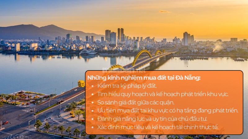 Các khu vực mua đất tại Đà Nẵng có tiềm năng tăng giá Những kinh nghiệm thực tế khi mua đất Đà Nẵng