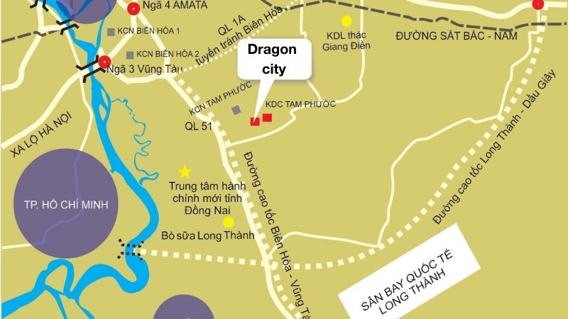 Khu đô thị Dragon City: Đặc điểm, giá bán và tiềm năng sinh lời Vị trí đắc địa của Công viên xanh phối cảnh tại KĐT Gragon city II