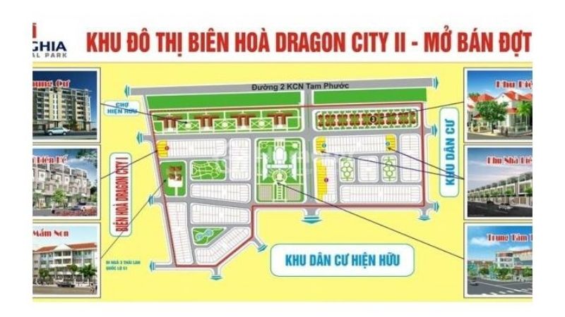 Khu đô thị Dragon City: Đặc điểm, giá bán và tiềm năng sinh lời Hạ tầng quy hoạch của khu đô thị Dragon City