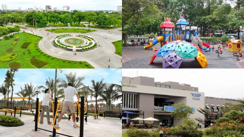 Khu đô thị VSIP Quảng Ngãi - Toàn cảnh khu đô thị công nghiệp đáng sống tại miền Trung Tiện ích nội khu
