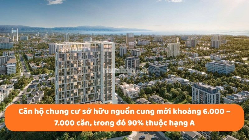 Bất động sản Đà Nẵng 2026: Phân tích chi tiết thị trường Căn hộ chung cư sở hữu nguồn cung mới khoảng 6.000 – 7.000 căn, trong đó 90% thuộc hạng A