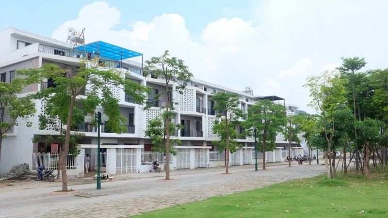 Khu đô thị Nam 32 Hoài Đức: Toàn cảnh quy hoạch và dư địa tăng giá phía Tây Hà Nội Dãy nhà liền kề đắt địa tại khu đô thị Nam 32