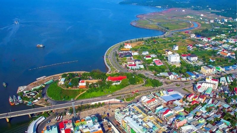 Khu đô thị du lịch Nam Hà Tiên: Điểm sáng bất động sản ven biển Kiên Giang Toàn cảnh khu đô thị du lịch Nam Hà Tiên từ xa