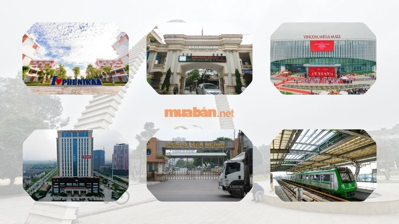 Khu đô thị Yên Nghĩa Hà Đông: Quy hoạch, giá nhà và tiện ích khu dân cư Một số tiện ích ngoại khu nổi bật xung quanh dự án KĐT Đô Nghĩa Hà Đông
