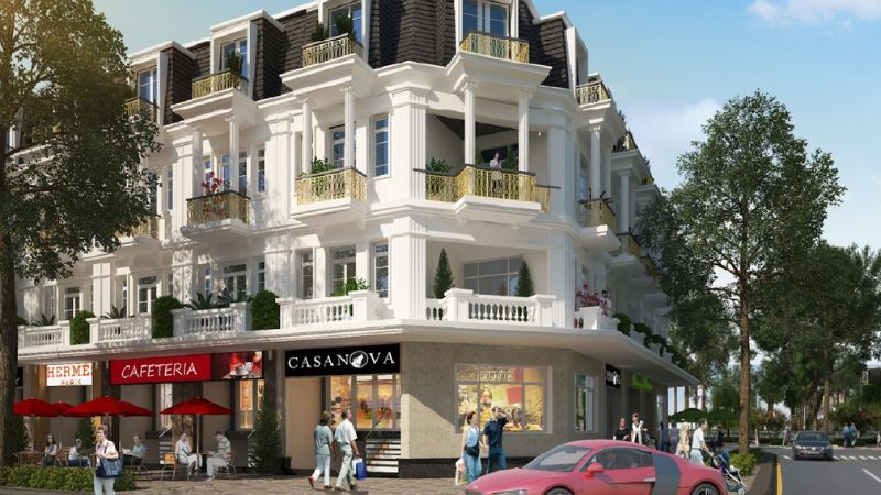 Khu đô thị sinh thái Thành Công: Đặc điểm dự án và tiềm năng Sản phẩm Shophouse trong dự án khu đô thị sinh thái Thành Công (Nguồn: Khudothithanhcong)