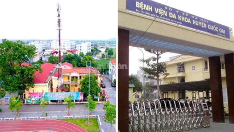 Khu đô thị Ngôi Nhà Mới Quốc Oai: Quy hoạch, giá bán và tiềm năng sinh lời Một số địa điểm ngoại khu quan trọng gần khu đô thị Ngôi Nhà Mới