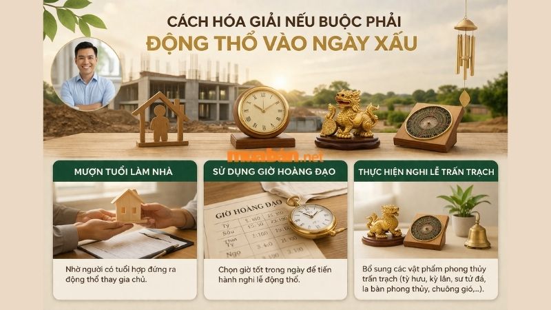 Xem ngày tốt động thổ tháng 11 năm 2026 chuẩn phong thủy để khởi công Cách hóa giải nếu buộc phải động thổ vào ngày xấu