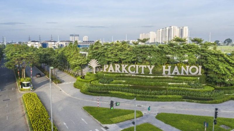 Khu đô thị Park City Hà Đông: Sống xanh, tiện nghi đẳng cấp Cổng vào Khu đô thị Park City