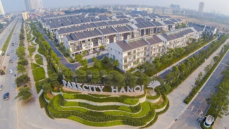 Khu đô thị Park City Hà Đông: Sống xanh, tiện nghi đẳng cấp Một góc nhìn từ xa Khu đô thị Park City