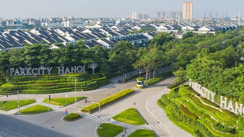 Khu đô thị Park City Hà Đông: Sống xanh, tiện nghi đẳng cấp Khu đô thị Park City có mật độ xây dựng thấp, ưu tiên cây xanh