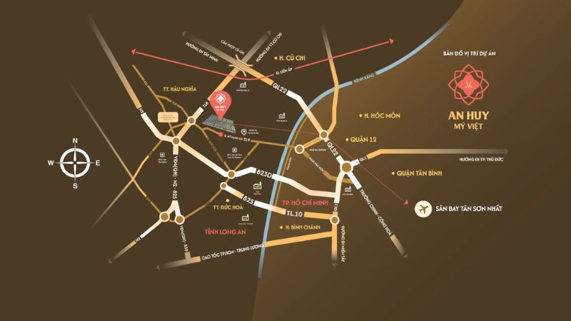 Khu đô thị An Huy: Vị trí, tiện ích, tiềm năng dự án Vị trí chiến lược của khu đô thị An Huy