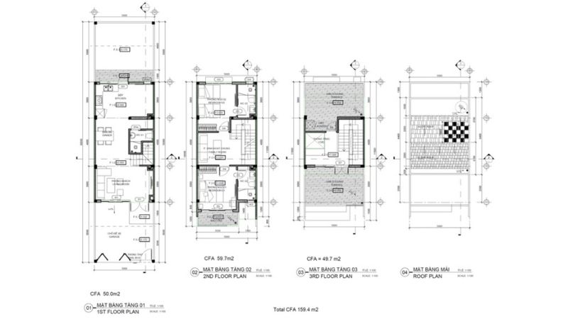 Khu đô thị VSIP Quảng Ngãi - Toàn cảnh khu đô thị công nghiệp đáng sống tại miền Trung Thiết kế mặt bằng căn nhà tại khu dân cư