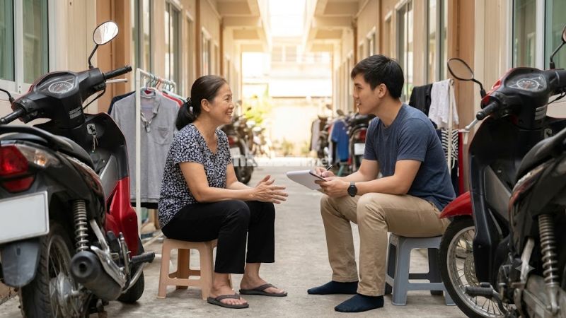 Bật mí 5 tiêu chí tìm phòng trọ cho sinh viên ngon - bổ - rẻ Tìm hiểu môi trường sống của phòng trọ từ hàng xóm