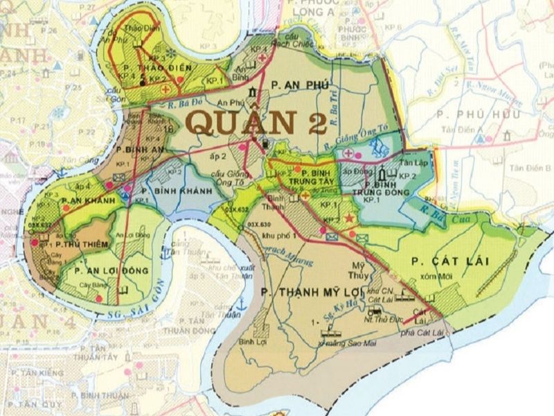 Kinh nghiệm thuê phòng trọ Quận 2 an toàn và tiết kiệm Quận 2 dễ dàng di chuyển đến Quận 1, Bình Thạnh, Quận 7 và TP. Thủ Đức