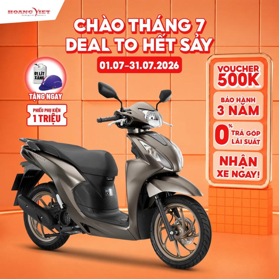 Xe M&aacute;y Honda Vision 2026 Phi&ecirc;n Bản Đặc Bi&ecirc;̣t