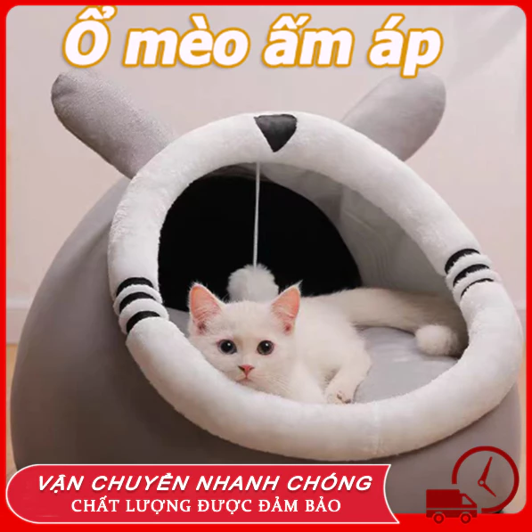 Ổ Đệm Cho M&egrave;o,Th&iacute;ch hợp cho mọi m&ugrave;a ổ ngủ th&uacute; cưng Gi&aacute; rẻ v&agrave; c&oacute; thể giặt được giường m&egrave;o ấm &aacute;p giường m&egrave;o lớn dễ d&agrave;ng l&agrave;