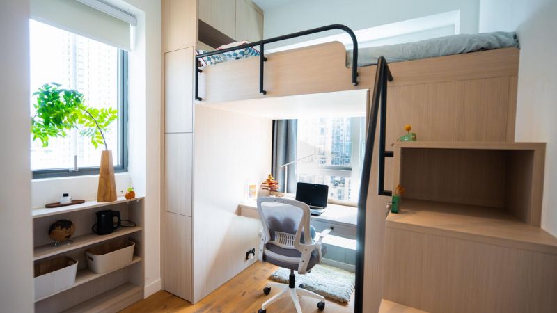 10 Bí kíp thiết kế phòng trọ 15m2 đẹp lung linh, chi phí thất Phòng trọ sinh viên có gác lửng