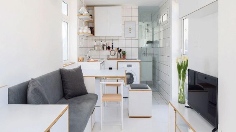10 Bí kíp thiết kế phòng trọ 15m2 đẹp lung linh, chi phí thất Studio mini 15m2 đẹp