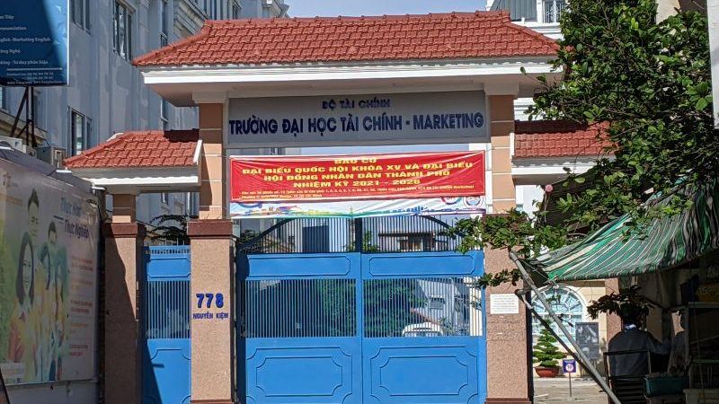 Khu vực thuê trọ gần trường Đại học Tài chính Marketing giá tốt Trụ sở chính Trường Đại học Tài chính – Marketing tại 778 Nguyễn Kiệm